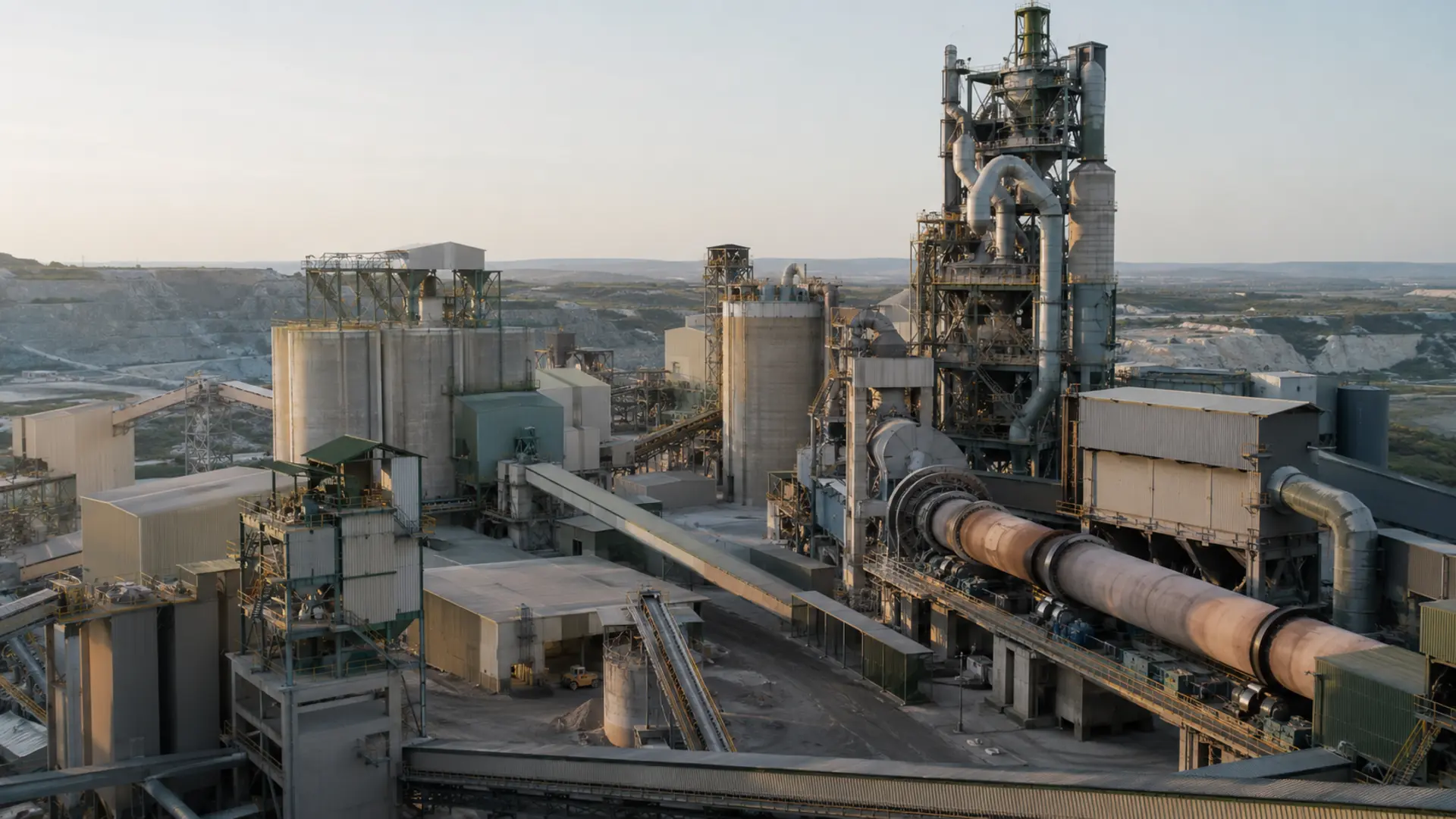 Operating cement plant prepared for phased modernization